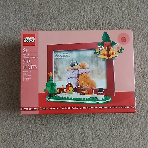 Lego Limited Edition Christmas Picture Frame - Picture 1 of 4